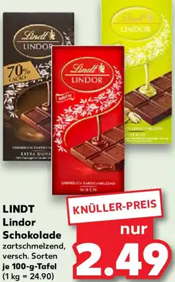 Kaufland LINDT Lindor Schokolade Angebot