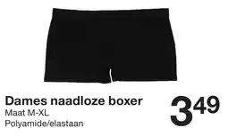 Zeeman Dames naadloze boxer Angebot