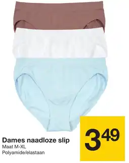 Zeeman Dames naadloze slip Angebot