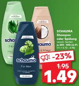 Kaufland SCHAUMA Shampoo oder Spülung Angebot