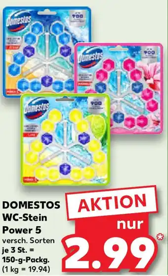 Kaufland DOMESTOS WC-Stein Power 5 Angebot