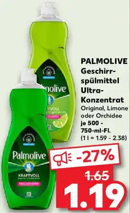 Kaufland PALMOLIVE Geschirrspülmittel Ultra Konzentrat Angebot