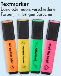 TEDi Textmarker Angebot