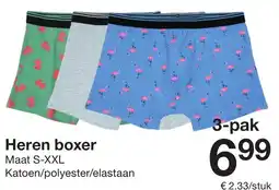 Zeeman Heren boxer 3-pak Angebot