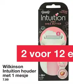 Zeeman WILKINSON SWORD Intuition houder met 1 mesje Angebot