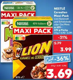 Kaufland NESTLÉ Cerealien Maxi-Pack Angebot