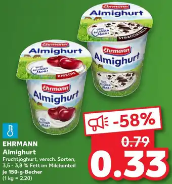 Kaufland EHRMANN Almighurt Angebot