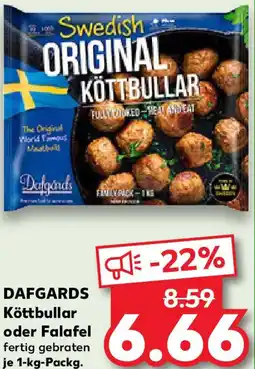 Kaufland DAFGARDS Köttbullar oder Falafel Angebot