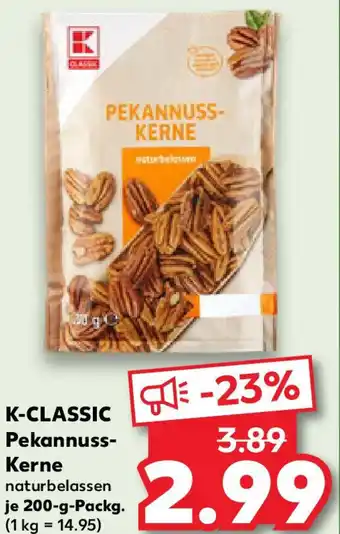 Kaufland K-CLASSIC Pekannuss Kerne Angebot
