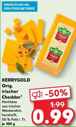 Kaufland KERRYGOLD Orig. irischer Cheddar Angebot