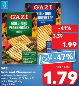 Kaufland GAZI Grill- und Pfannenkäse Angebot