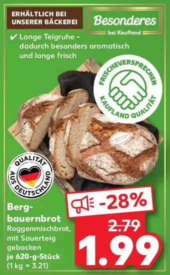 Kaufland Bergbauernbrot Angebot