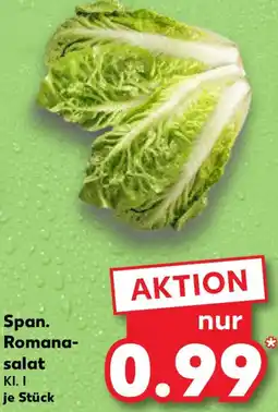 Kaufland Span. Romanasalat Angebot
