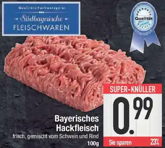 E-Center Bayerisches Hackfleisch Angebot
