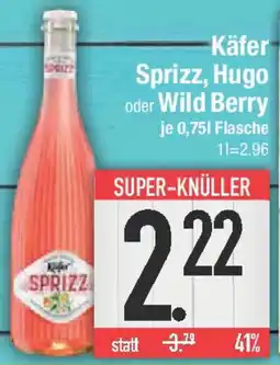 E-Center Käfer Sprizz, Hugo oder Wild Berry Angebot