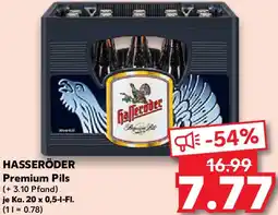 Kaufland HASSERÖDER Premium Pils Angebot