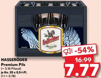 Kaufland HASSERÖDER Premium Pils Angebot