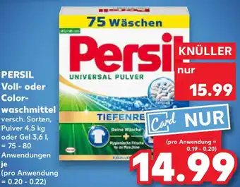 Kaufland PERSIL Voll- oder Colorwaschmittel Angebot