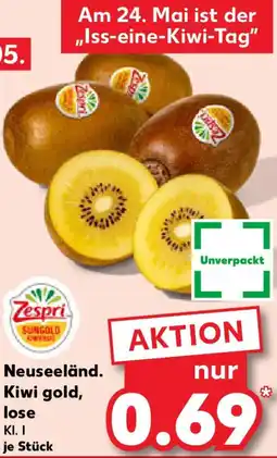 Kaufland Zespri Neuseeländ. Kiwi gold, lose Angebot