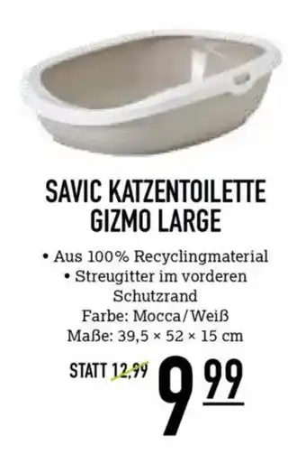 Kölle Zoo SAVIC KATZENTOILETTE GIZMO LARGE Angebot