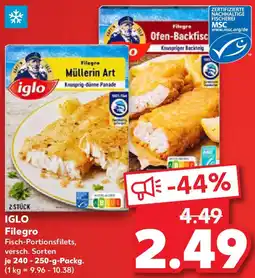 Kaufland IGLO Filegro Angebot