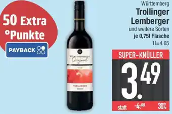 E-Center Württemberg Trollinger Lemberger Angebot