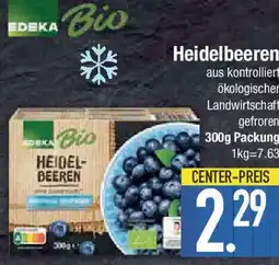 E-Center EDEKA Bio Heidelbeeren Angebot