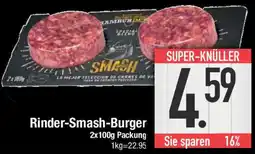 E-Center Rinder-Smash Burger Angebot