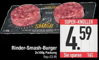 E-Center Rinder-Smash Burger Angebot