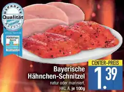 E-Center Bayerische Hähnchen-Schnitzel Angebot