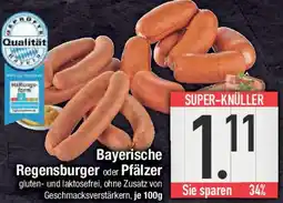 E-Center Bayerische Regensburger oder Pfälzer Angebot