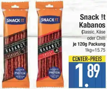 E-Center Snack !t Kabanos Angebot