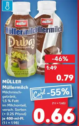 Kaufland MÜLLER Müllermilch Angebot
