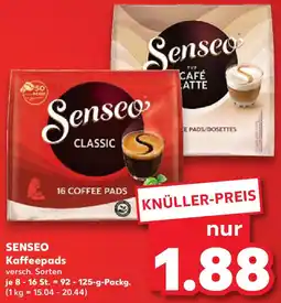 Kaufland SENSEO Kaffeepads Angebot