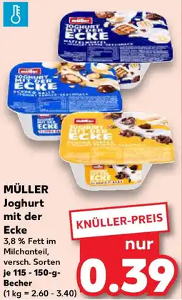 Kaufland MÜLLER Joghurt mit der Ecke Angebot