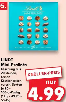 Kaufland LINDT Mini-Pralinés Angebot
