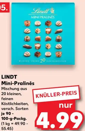 Kaufland LINDT Mini-Pralinés Angebot