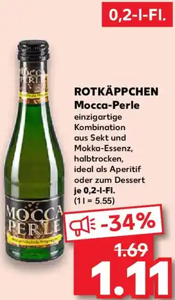 Kaufland ROTKÄPPCHEN Mocca-Perle Angebot