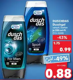 Kaufland DUSCHDAS Duschgel Angebot