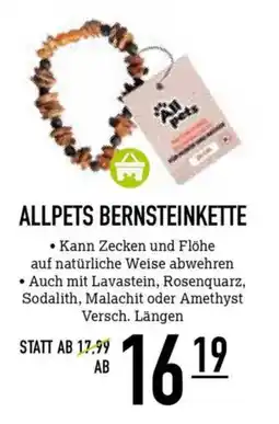 Kölle Zoo ALLPETS BERNSTEINKETTE Angebot
