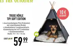 Kölle Zoo TRIXIE HÖHLE TIPI SOFT EDITION Angebot
