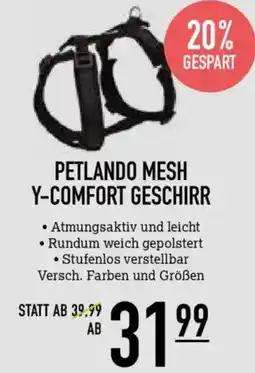 Kölle Zoo PETLANDO MESH Y-COMFORT GESCHIRR Angebot
