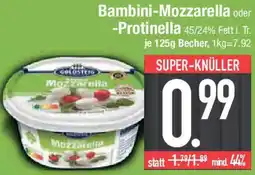 E-Center Goldsteig Bambini-Mozzarella oder Protinella Angebot