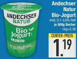 E-Center Andechser Natur Bio-Jogurt Angebot