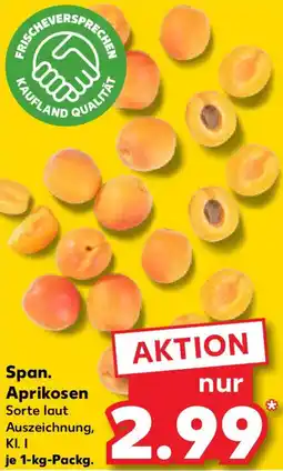 Kaufland Span. Aprikosen Angebot