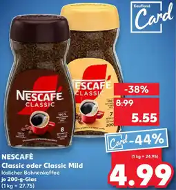 Kaufland NESCAFÉ Classic oder Classic Mild Angebot
