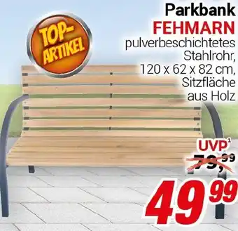 CENTERSHOP Parkbank FEHMARN Angebot