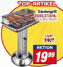 CENTERSHOP Säulengrill EDELSTAHL Angebot