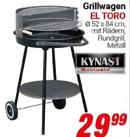 CENTERSHOP Grillwagen EL TORO KYNAST Angebot