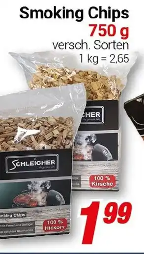 CENTERSHOP Smoking Chips Angebot